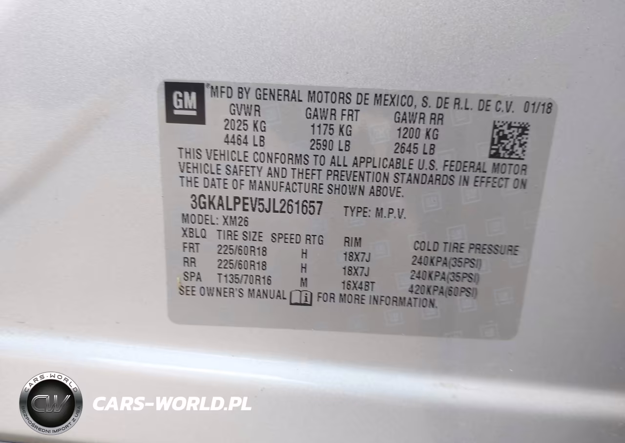 2018 GMC Terrain Slt VIN:3GKALPEV5JL261657 - 9
