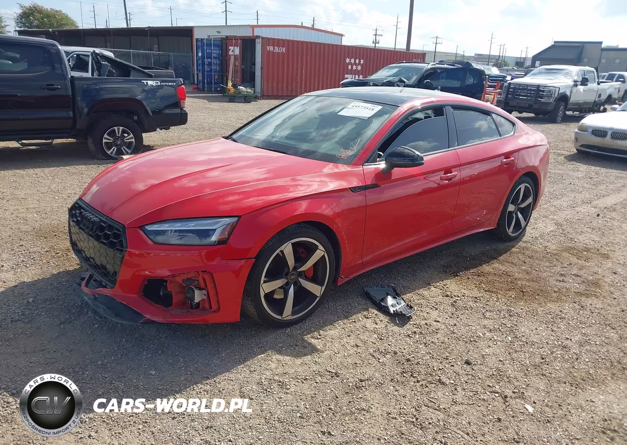 2024 Audi A5 Sportback Premium Plus 45 Tfsi Quattro S Tronic VIN:WAUFACF55RA128718 - 2