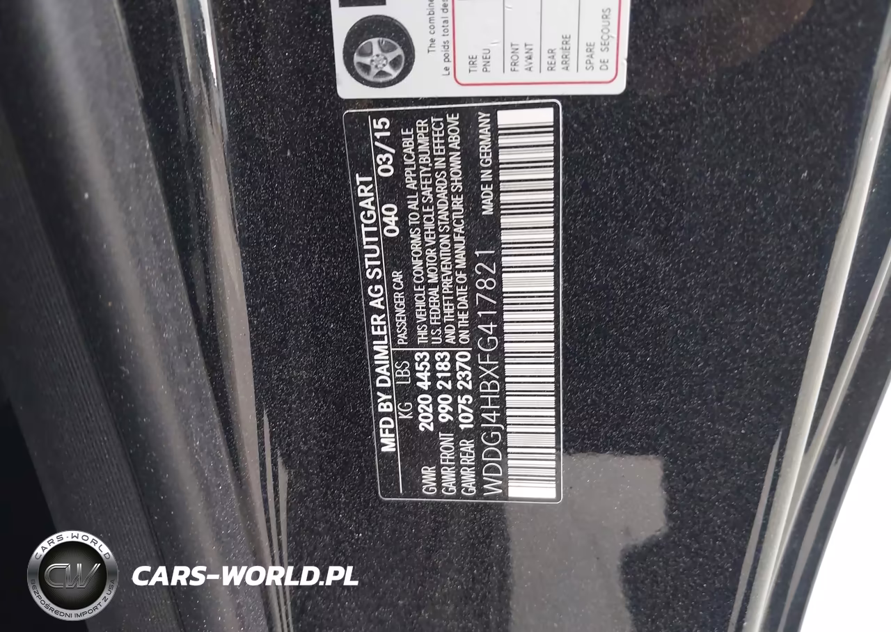 2015 Mercedes-Benz C 250 VIN:WDDGJ4HBXFG417821 - 9
