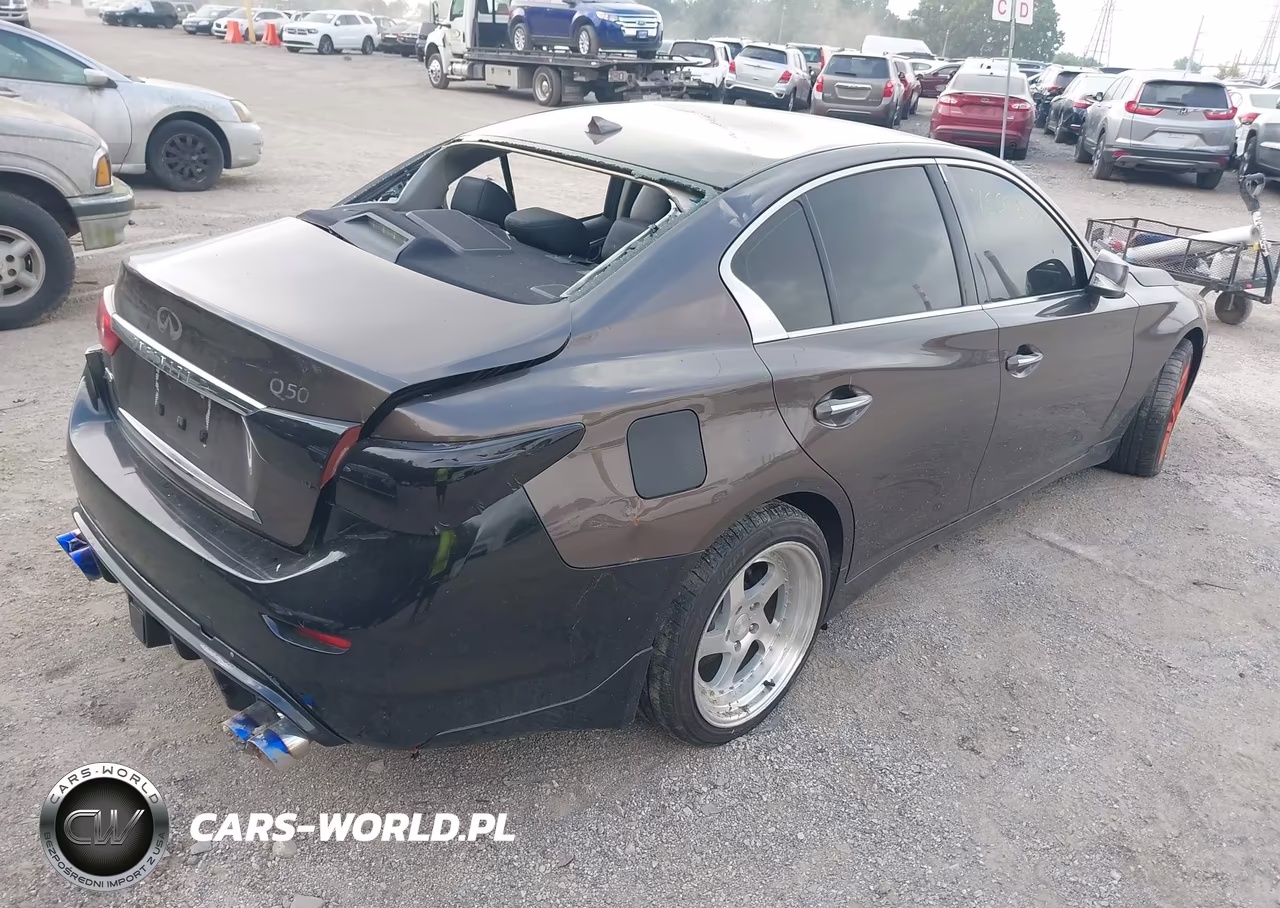 2015 Infiniti Q50 Premium VIN:JN1BV7AR4FM402771 - 4
