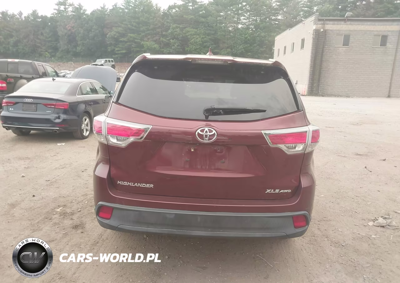 2015 Toyota Highlander Xle V6 VIN:5TDJKRFH5FS098609 - 17