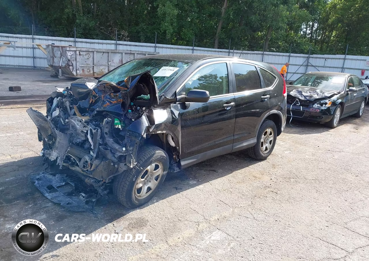 2014 Honda Cr-V Lx VIN:5J6RM4H33EL041434 - 2