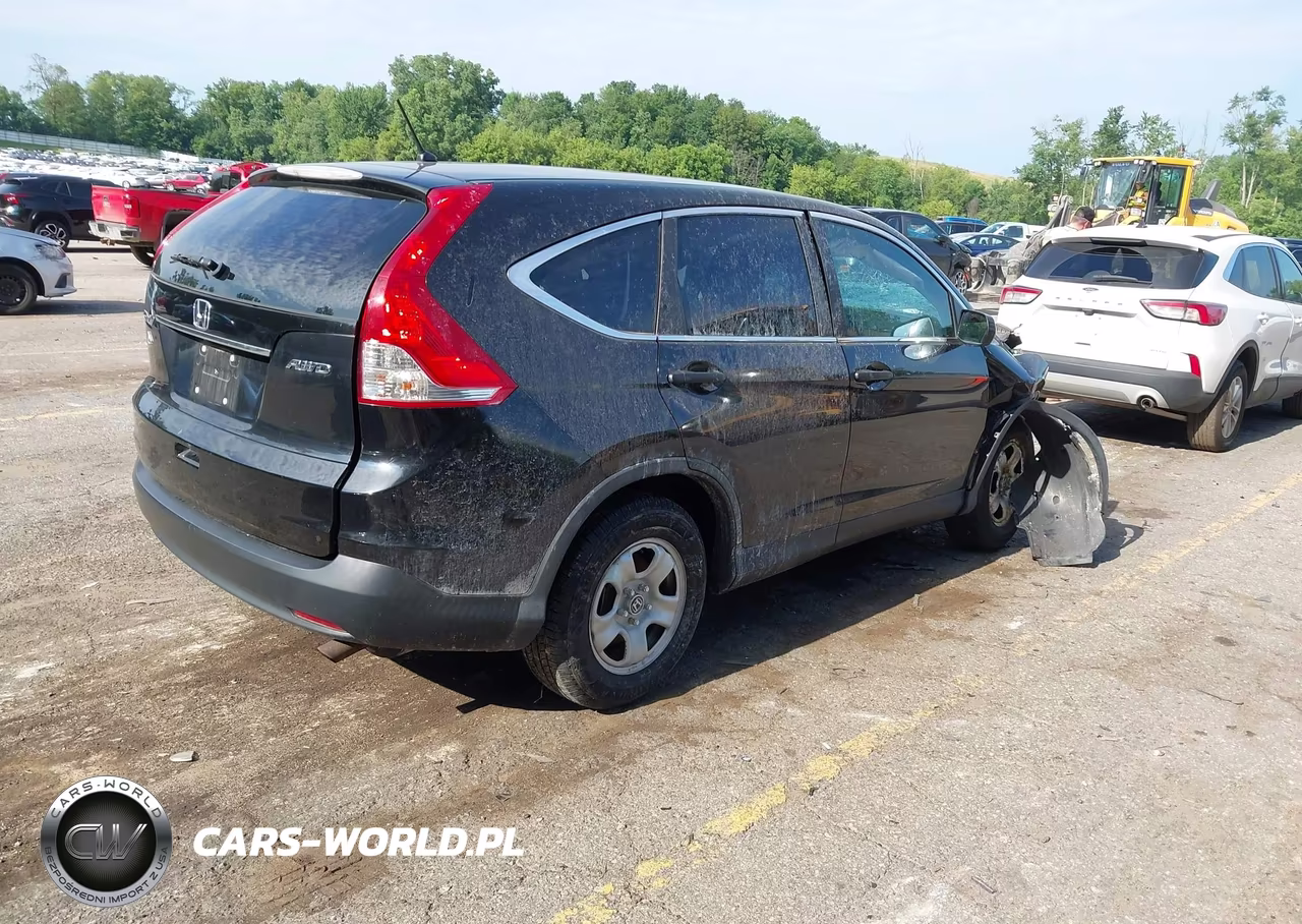 2014 Honda Cr-V Lx VIN:5J6RM4H33EL041434 - 4