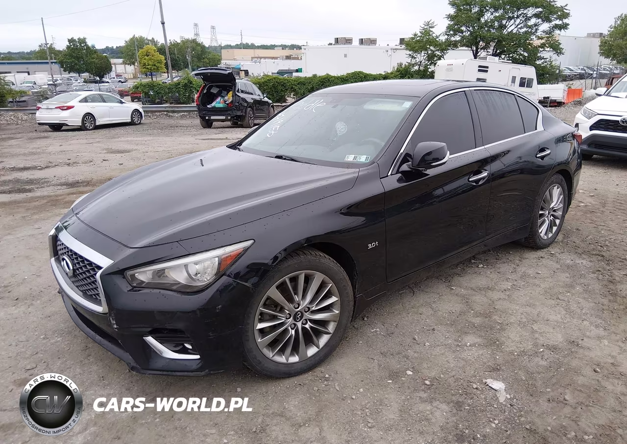 2019 Infiniti Q50 3.0T Luxe VIN:JN1EV7AR6KM551819 - 2