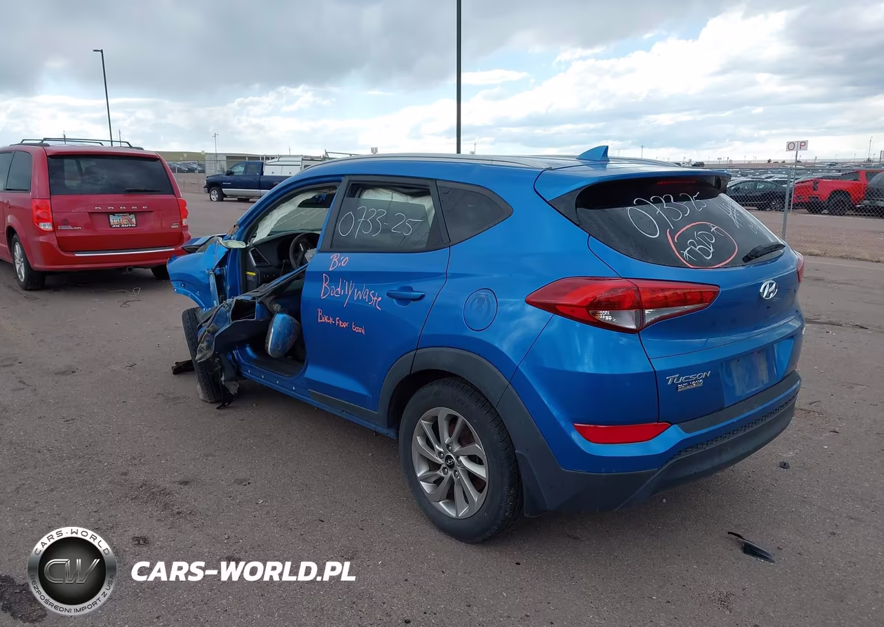 2017 Hyundai Tucson Se Plus VIN:KM8J3CA42HU440431 - 3