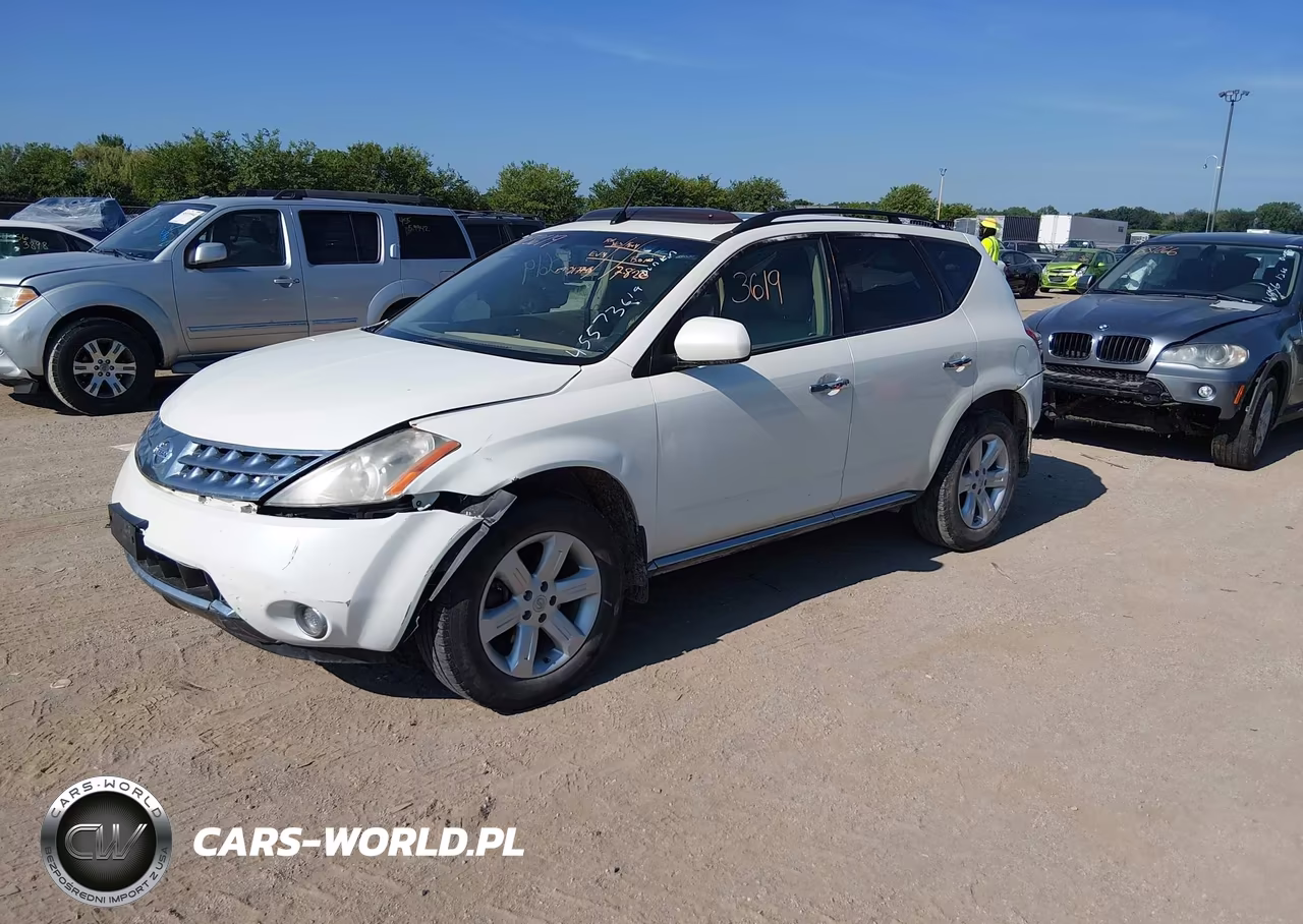 2006 Nissan Murano Sl VIN:JN8AZ08W36W547003 - 2