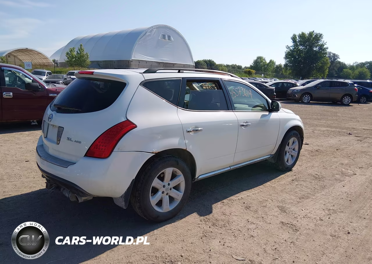 2006 Nissan Murano Sl VIN:JN8AZ08W36W547003 - 4