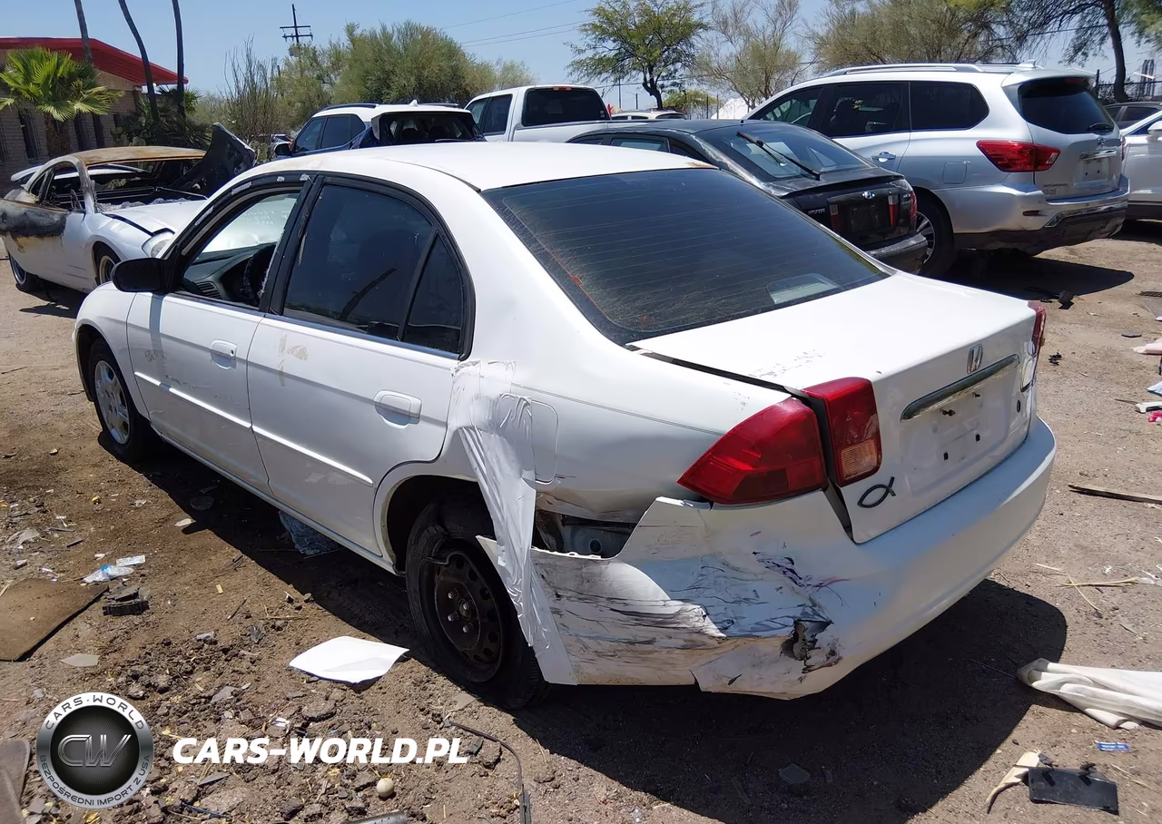 2002 Honda Civic Lx VIN:1HGES15502L030998 - 3