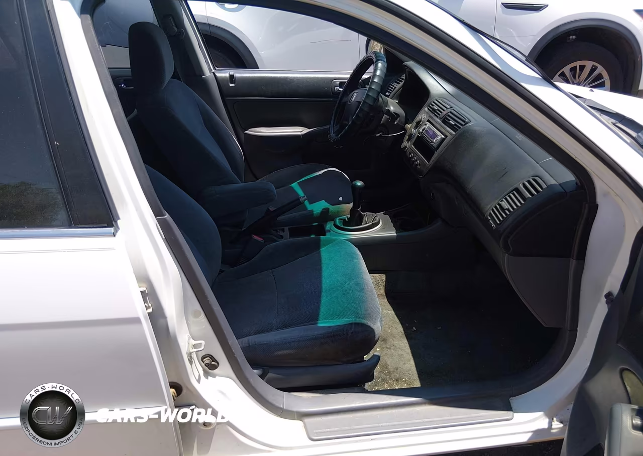 2002 Honda Civic Lx VIN:1HGES15502L030998 - 5