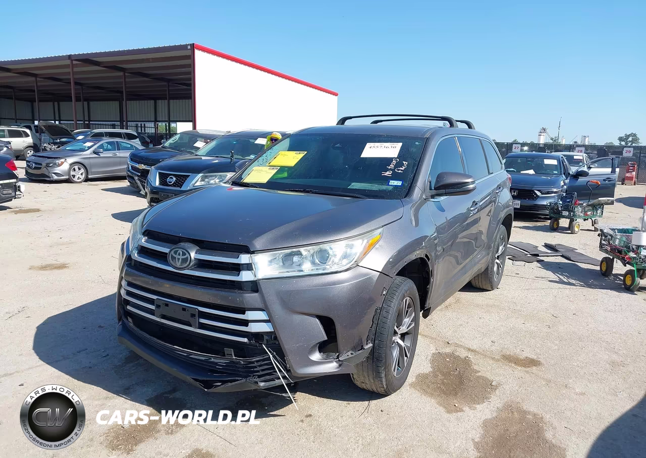 2017 Toyota Highlander Le VIN:5TDZZRFH1HS197395 - 2