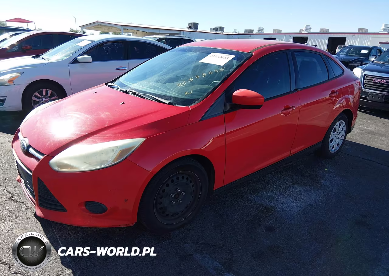 2012 Ford Focus Se VIN:1FAHP3F24CL291071 - 2