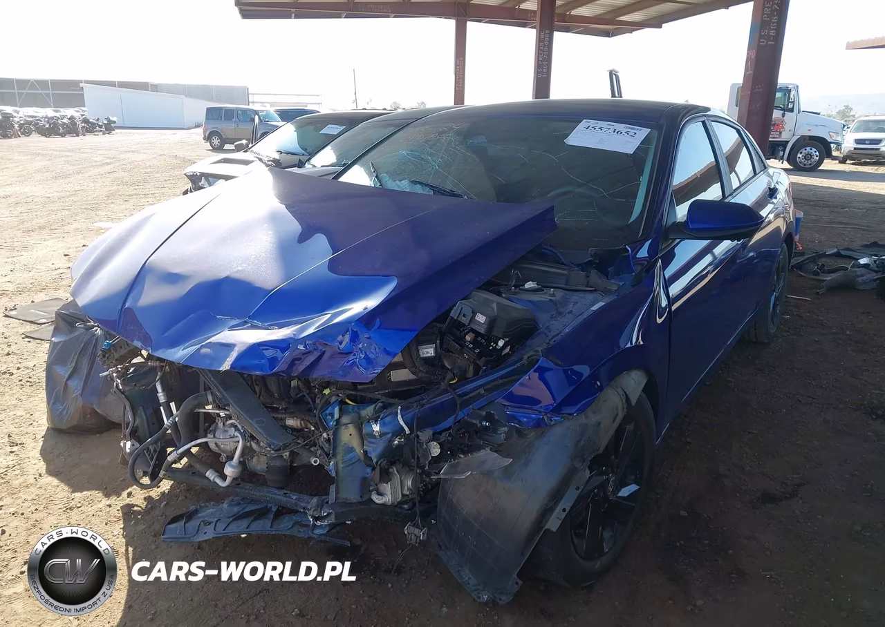 2021 Hyundai Elantra Sel VIN:KMHLM4AG1MU178045 - 2