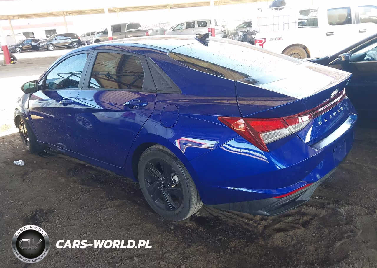 2021 Hyundai Elantra Sel VIN:KMHLM4AG1MU178045 - 3