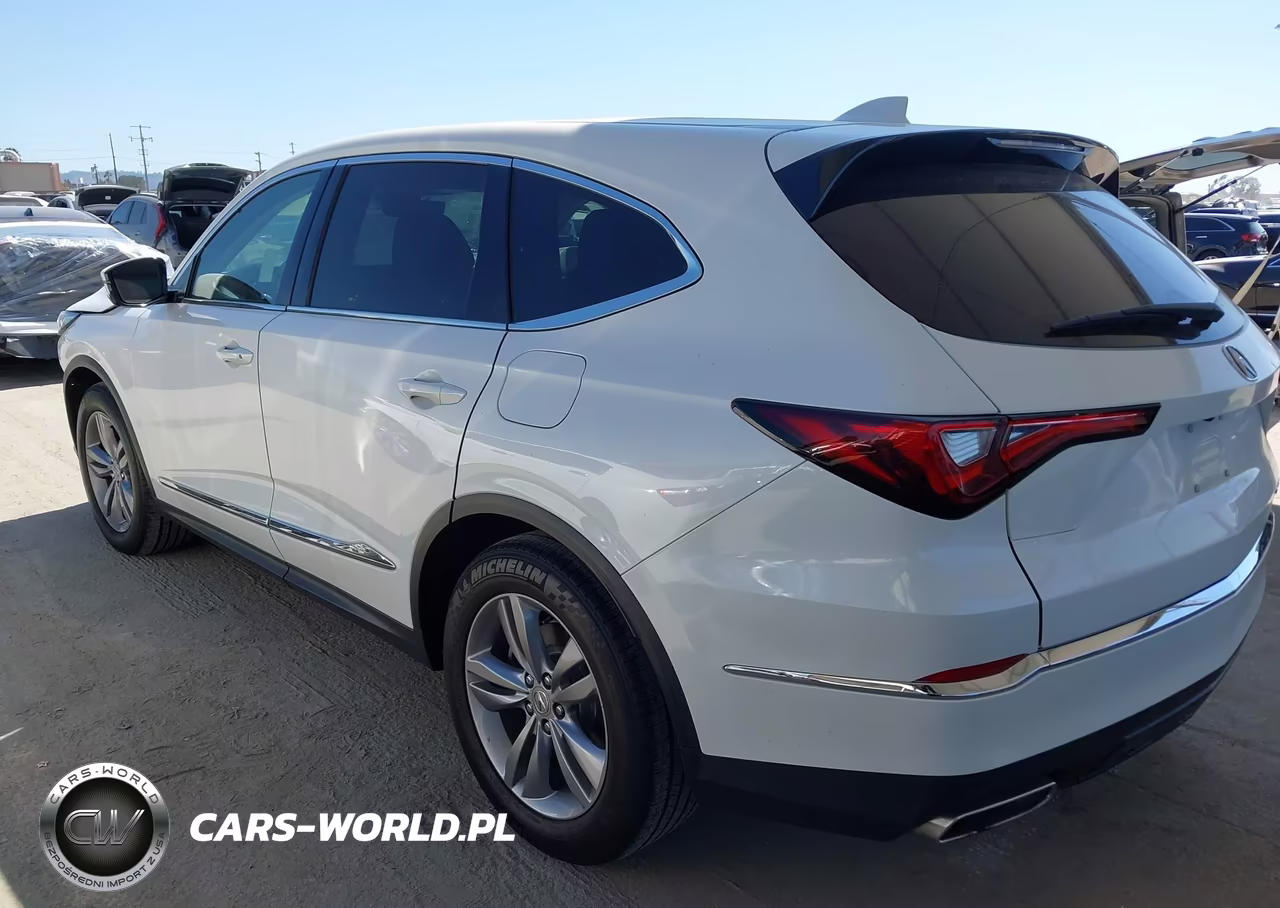 2022 Acura Mdx Standard VIN:5J8YE1H30NL007689 - 3