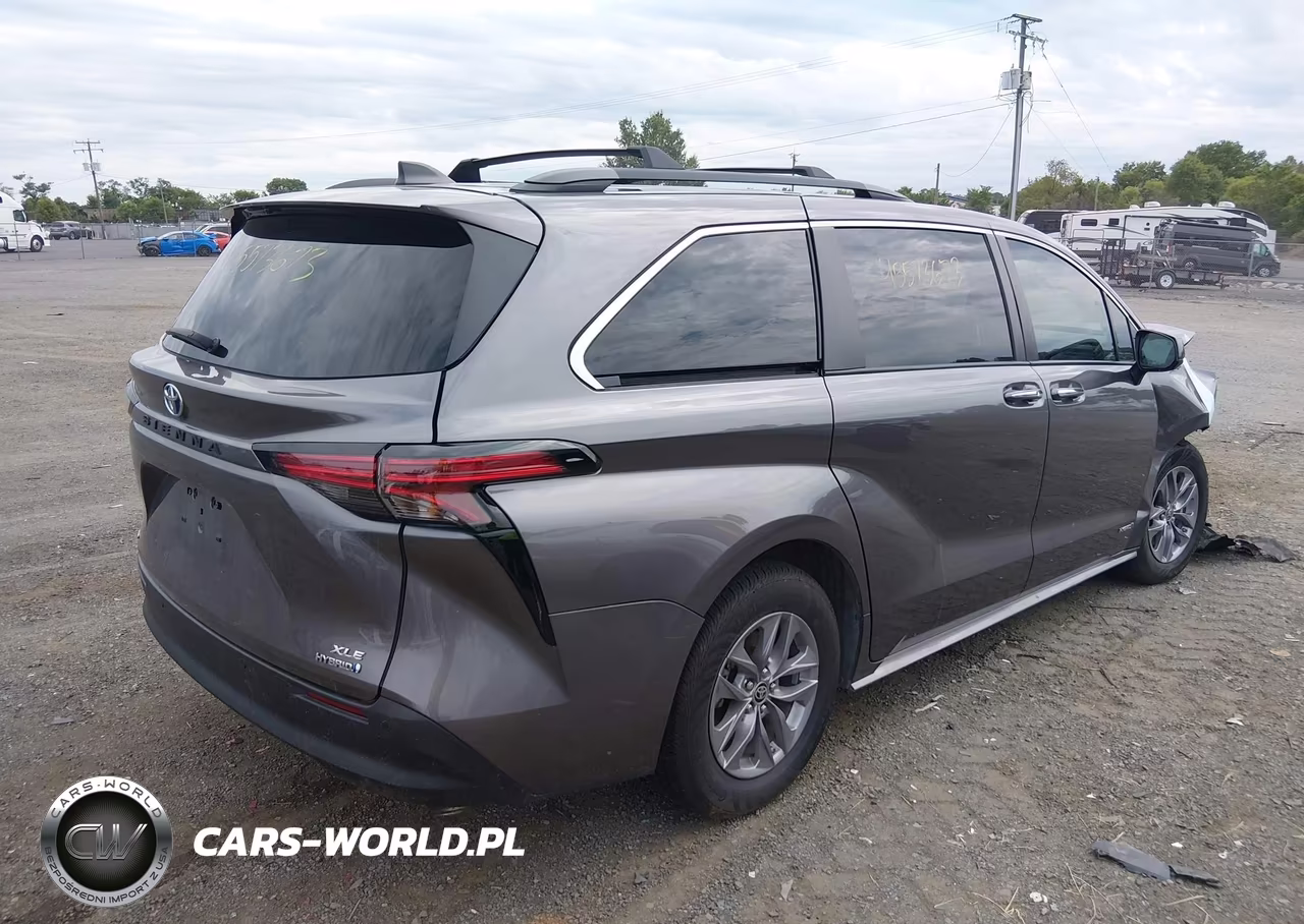 2021 Toyota Sienna Xle VIN:5TDJSKFC7MS023516 - 4