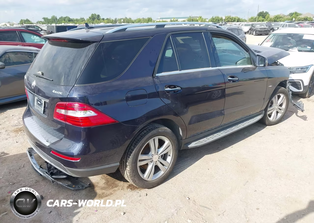 2012 Mercedes-Benz Ml 350 4Matic VIN:4JGDA5HB3CA014311 - 4