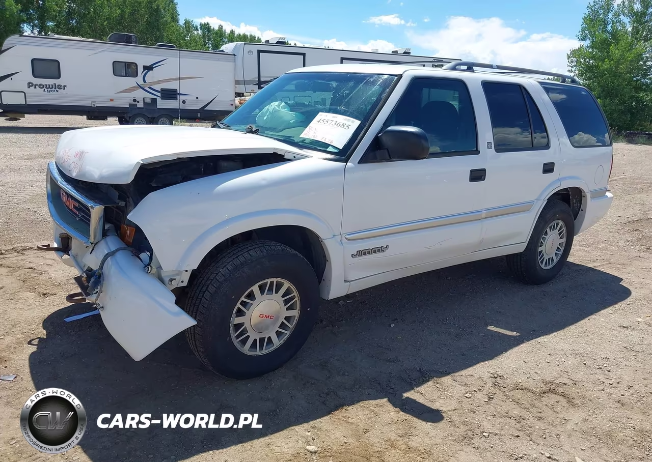 2001 GMC Jimmy Sle VIN:1GKDT13W312195861 - 2