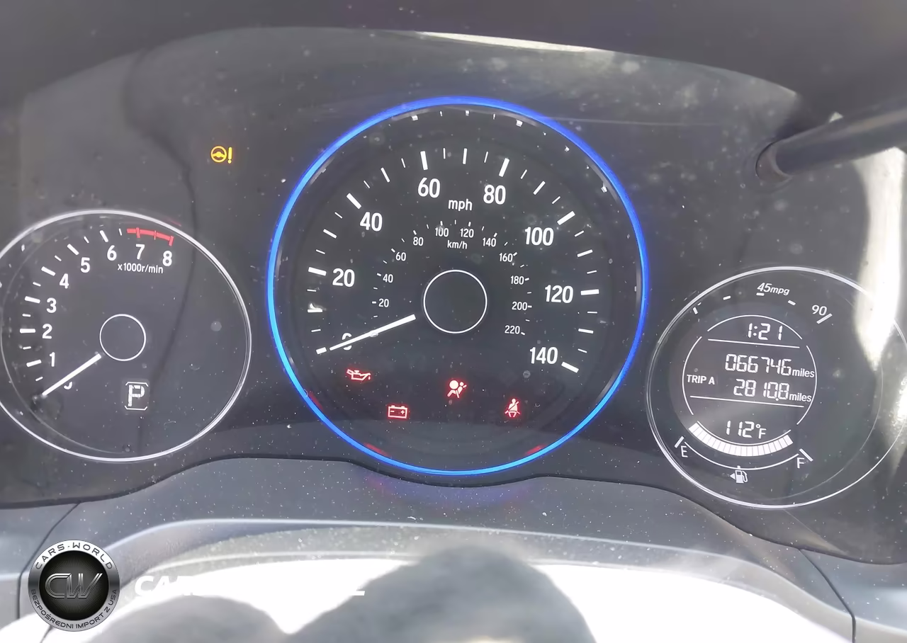 2019 Honda Hr-V Lx VIN:3CZRU5H36KG711394 - 7
