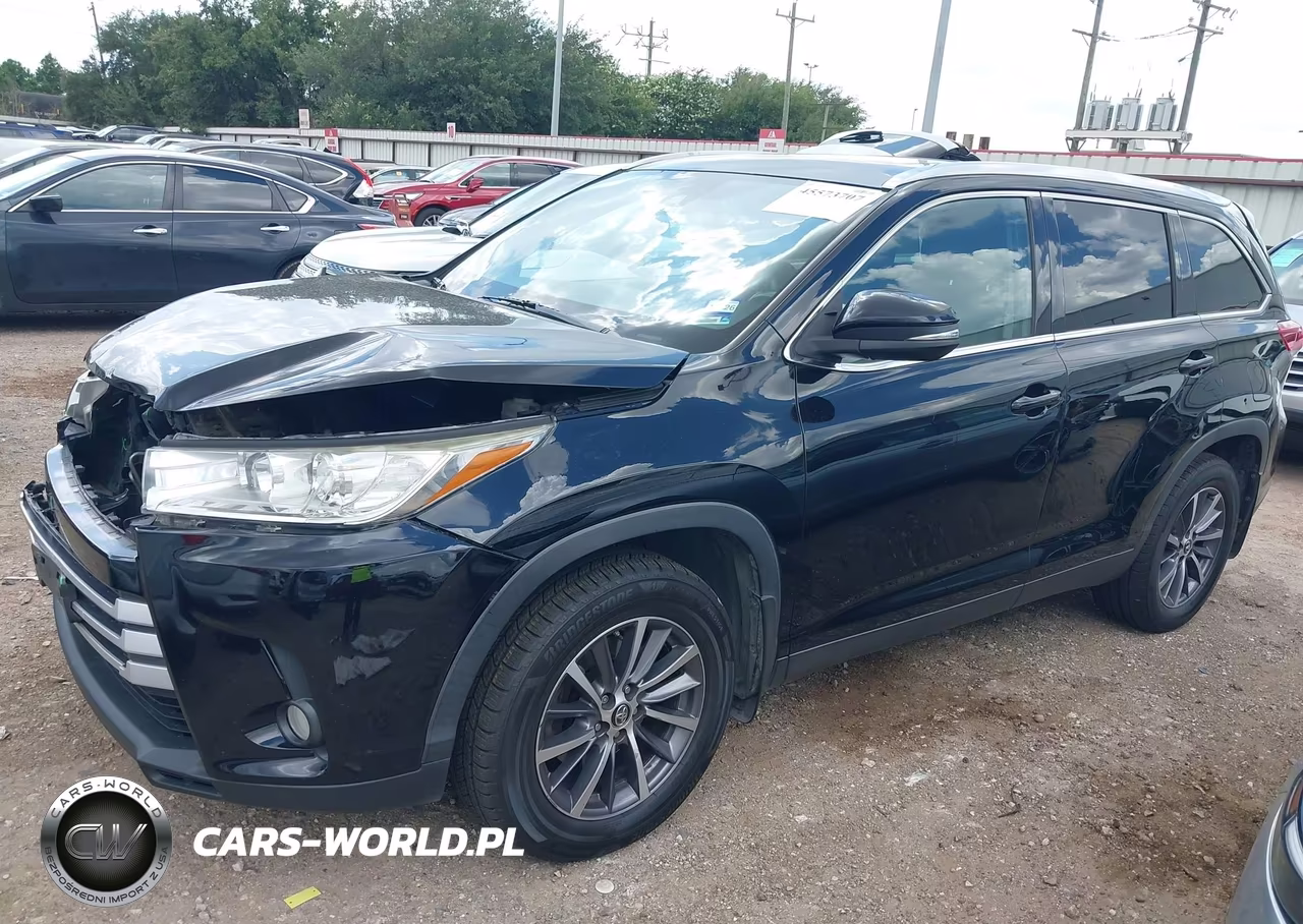 2019 Toyota Highlander Xle VIN:5TDJZRFH6KS577241 - 2