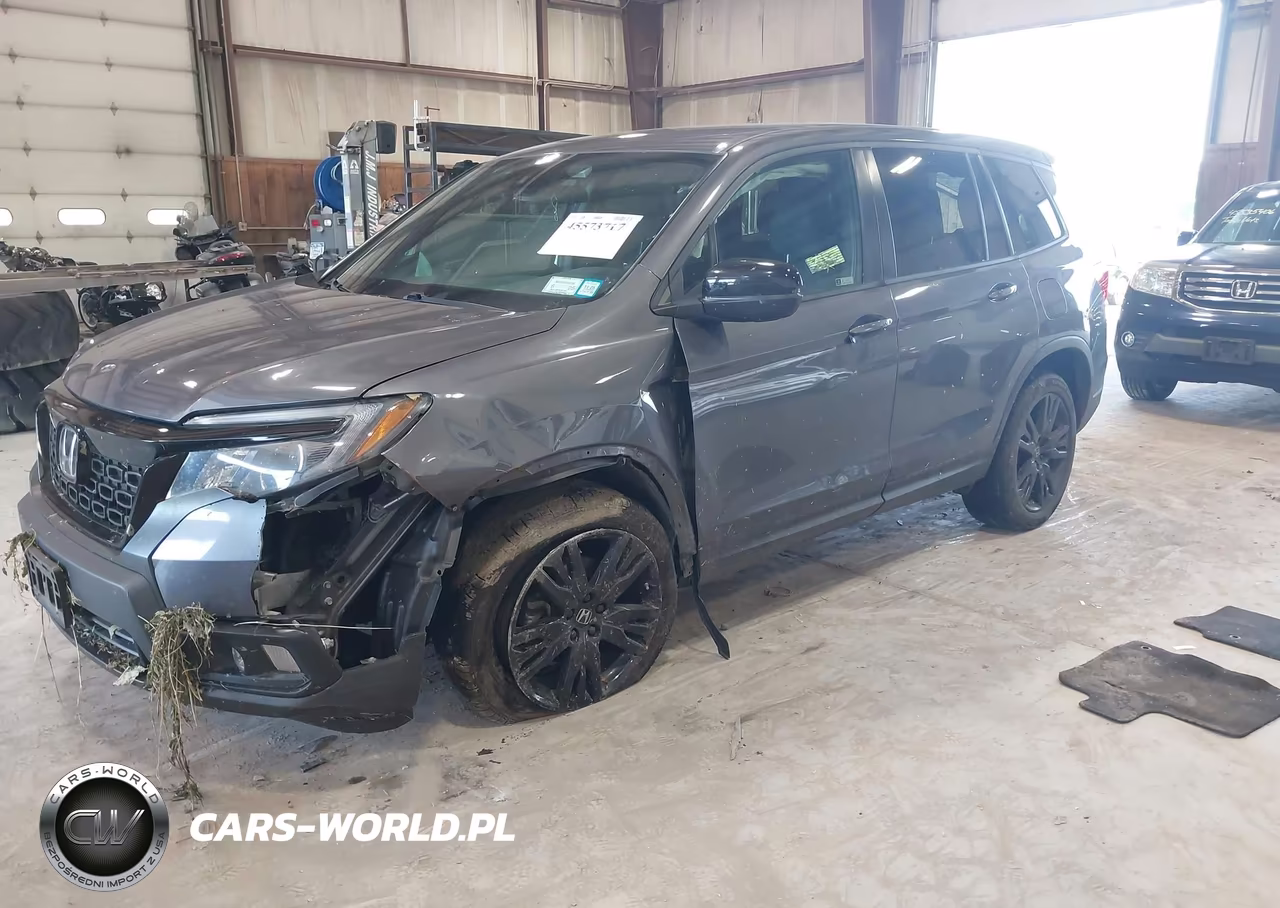 2021 Honda Passport Awd Sport VIN:5FNYF8H20MB024487 - 2