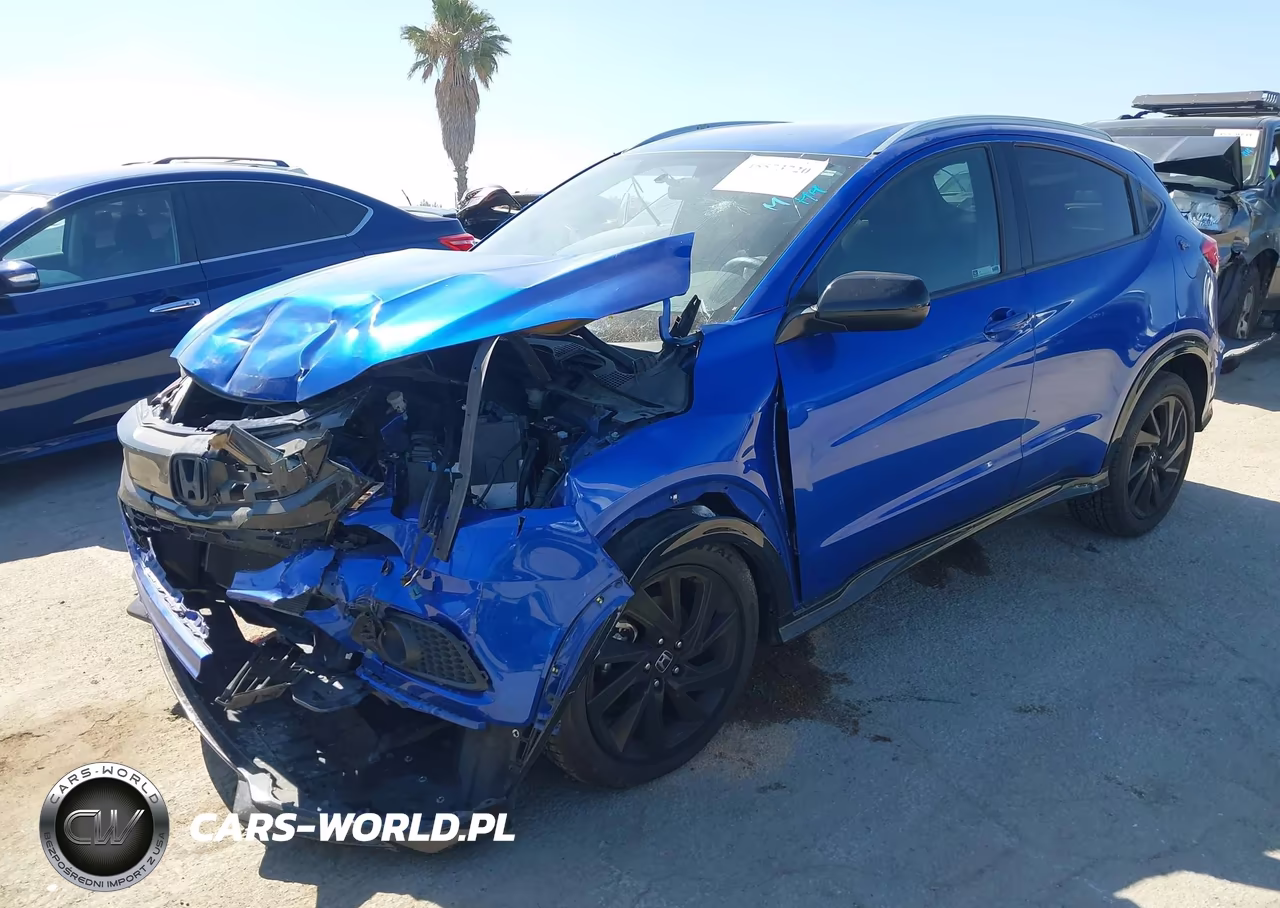 2022 Honda Hr-V 2Wd Sport VIN:3CZRU5H13NM725337 - 2