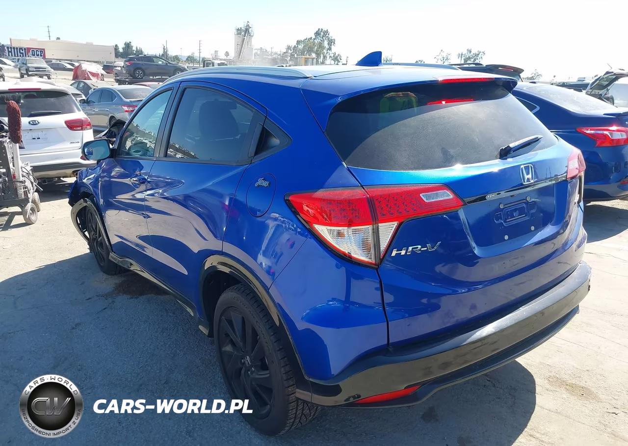 2022 Honda Hr-V 2Wd Sport VIN:3CZRU5H13NM725337 - 3