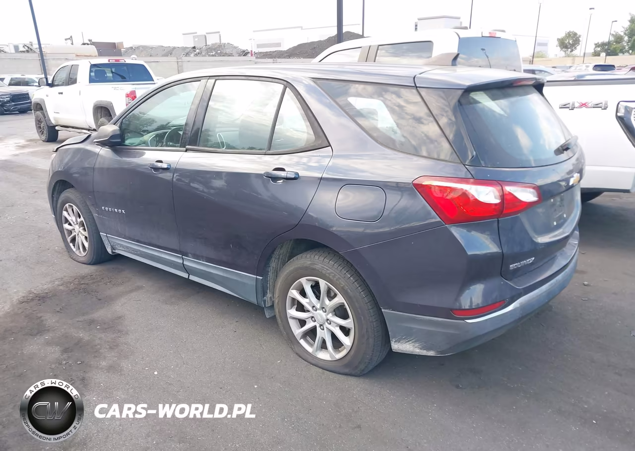 2018 Chevrolet Equinox Ls VIN:3GNAXHEV5JL329260 - 3
