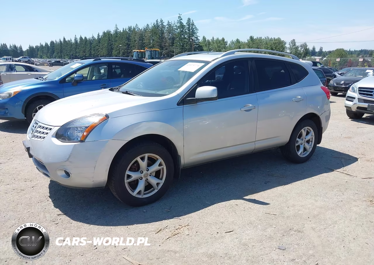 2008 Nissan Rogue Sl VIN:JN8AS58V78W114666 - 2