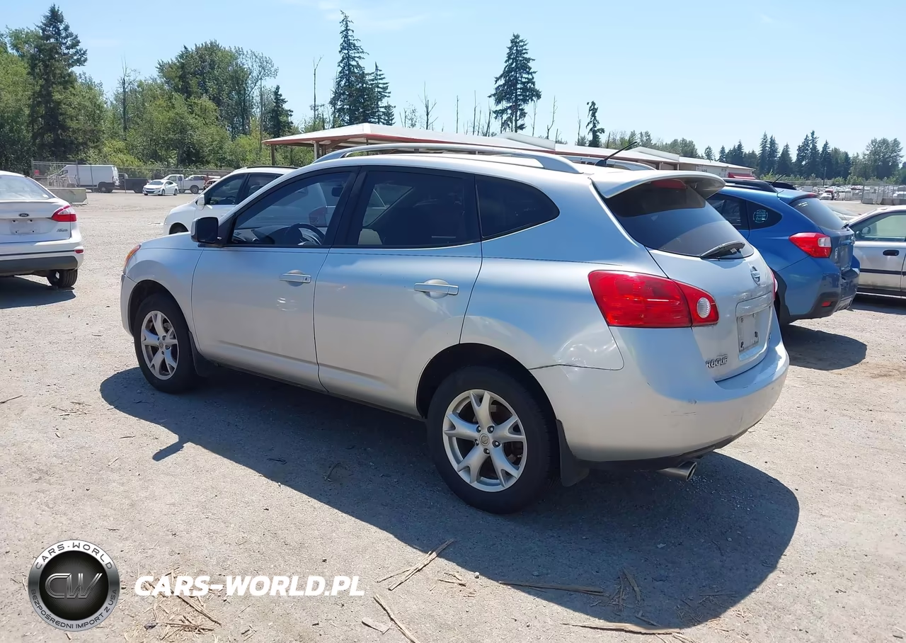 2008 Nissan Rogue Sl VIN:JN8AS58V78W114666 - 3