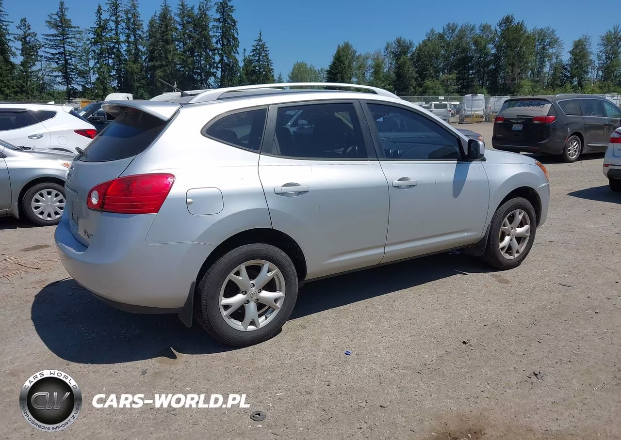 2008 Nissan Rogue Sl VIN:JN8AS58V78W114666 - 4