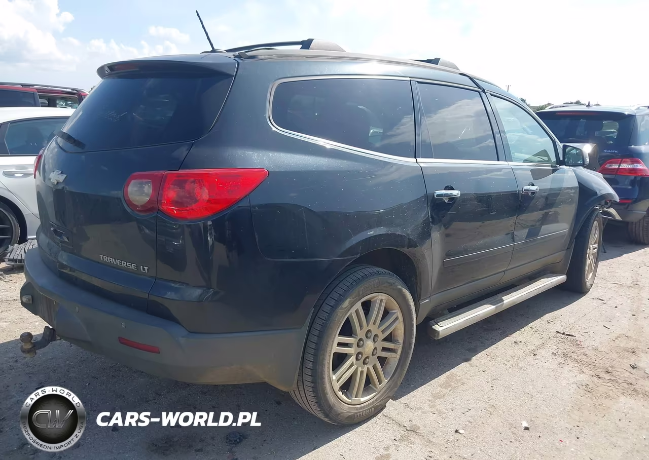 2011 Chevrolet Traverse Lt W-1Lt VIN:1GNKRGED9BJ386490 - 4