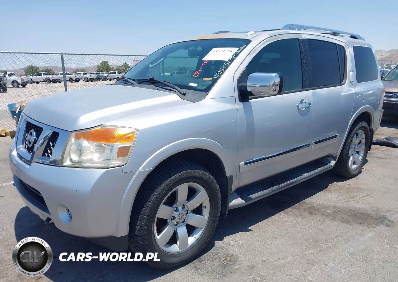 2010 Nissan Armada Titanium VIN:5N1BA0NC8AN607126 - 2