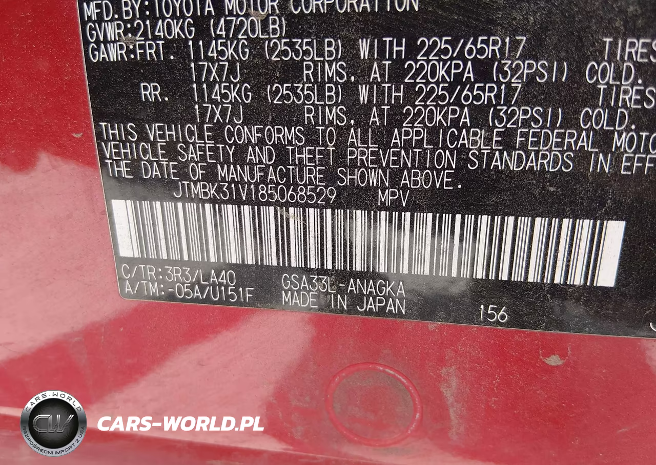 2008 Toyota Rav4 Ltd VIN:JTMBK31V185068529 - 9