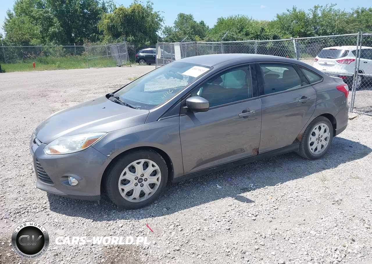 2012 Ford Focus Se VIN:1FAHP3F23CL446256 - 2