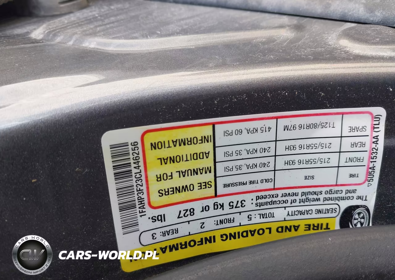 2012 Ford Focus Se VIN:1FAHP3F23CL446256 - 9
