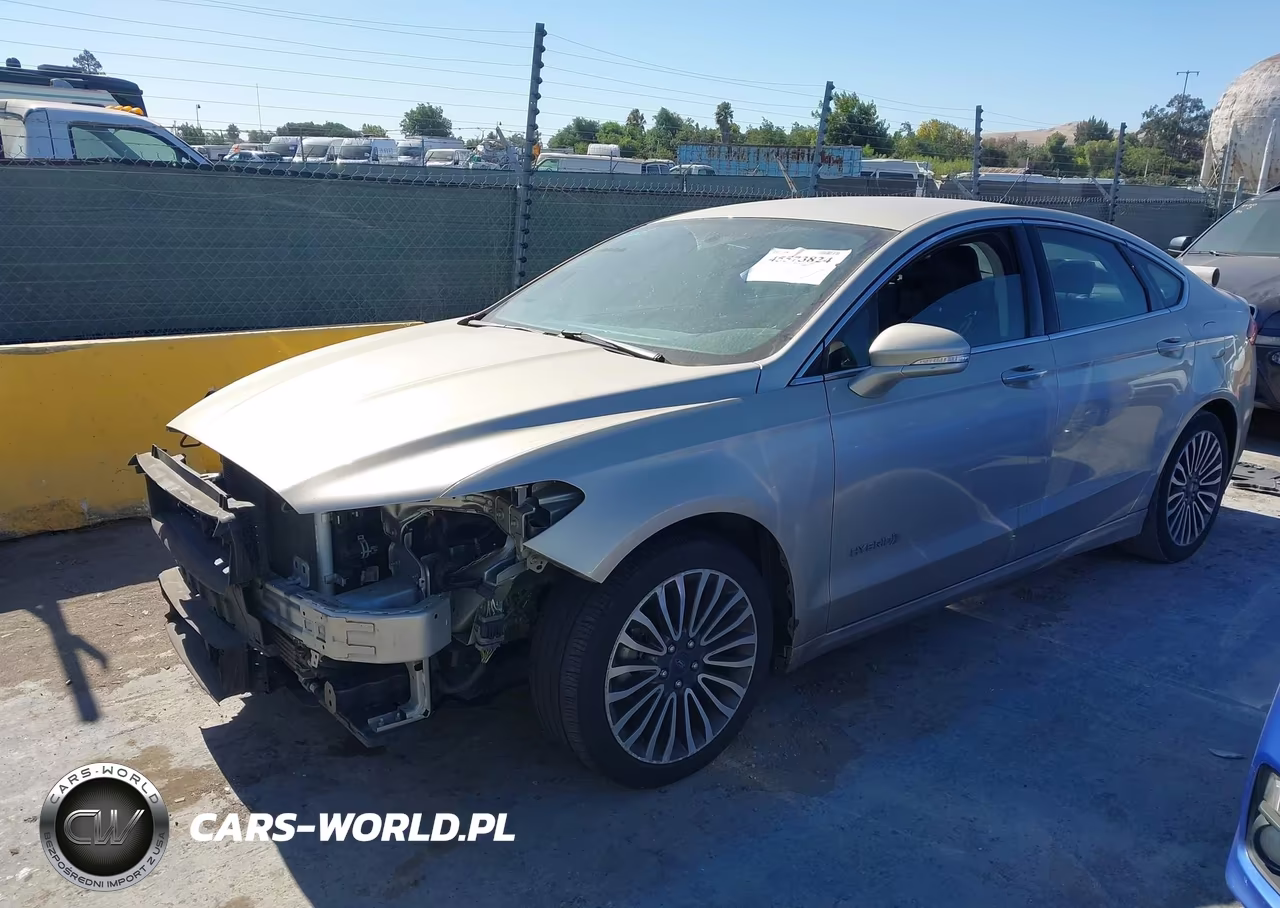 2018 Ford Fusion Hybrid Titanium VIN:3FA6P0RU9JR177617 - 2