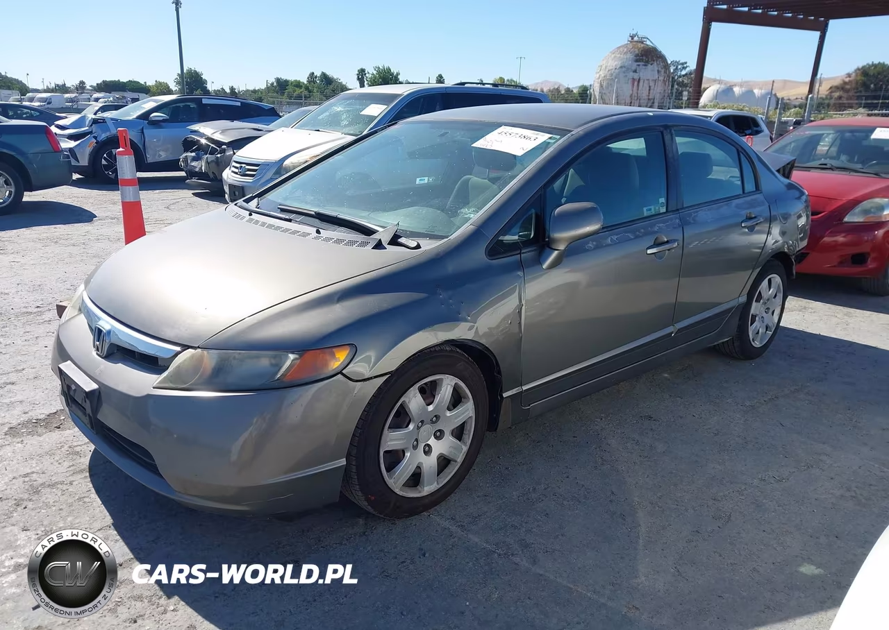 2007 Honda Civic Lx VIN:2HGFA16547H506969 - 2