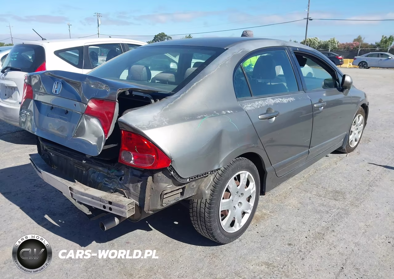 2007 Honda Civic Lx VIN:2HGFA16547H506969 - 4