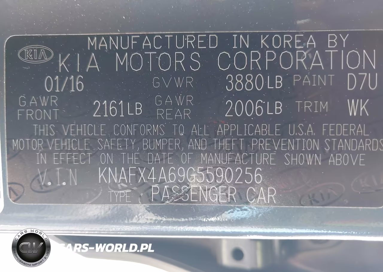 2016 Kia Forte Lx VIN:KNAFX4A69G5590256 - 9