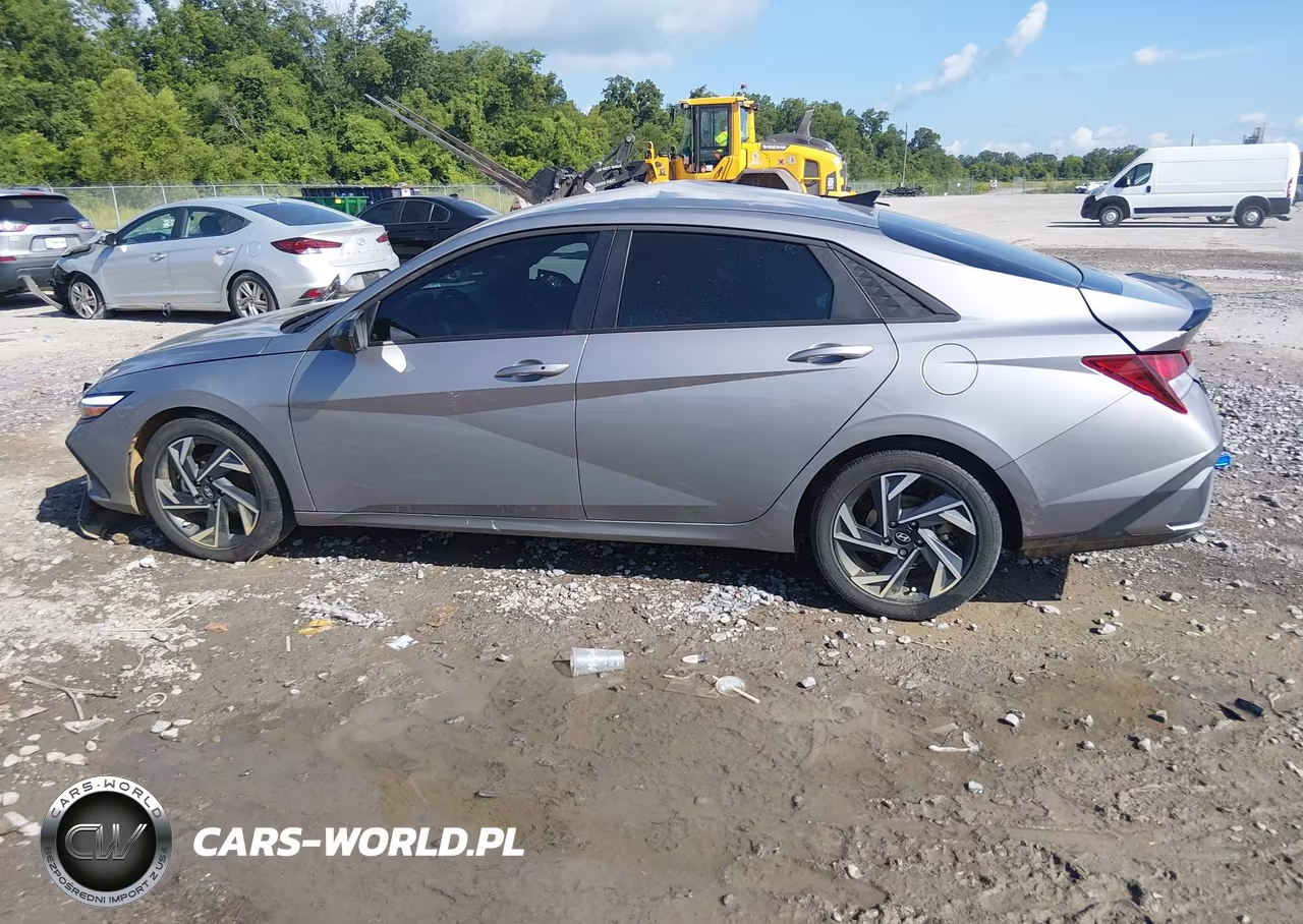 2025 Hyundai Elantra Sel Sport VIN:KMHLM4DGXSU080592 - 14