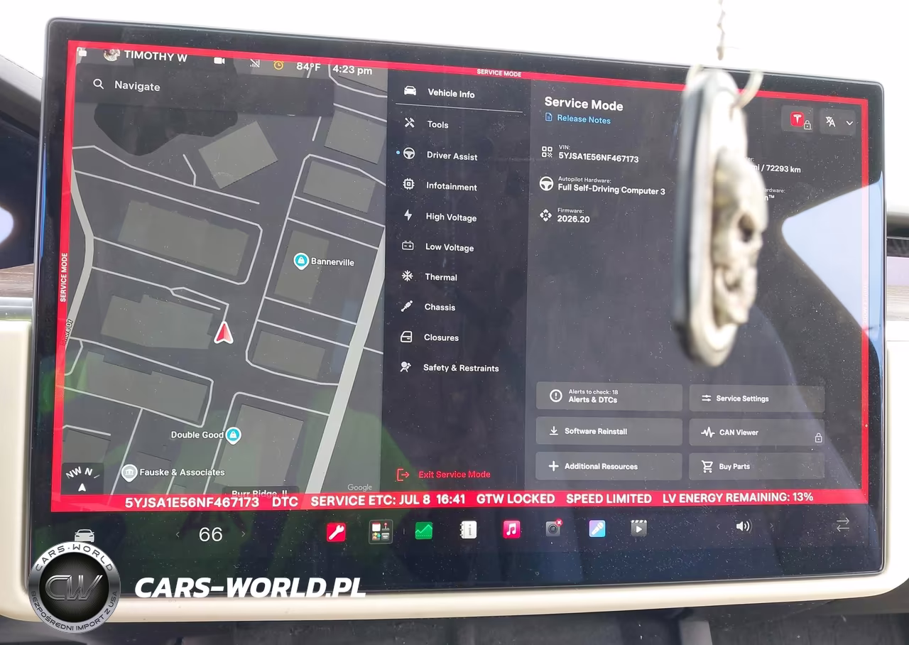 2022 Tesla Model S Dual Motor All-Wheel Drive VIN:5YJSA1E56NF467173 - 17