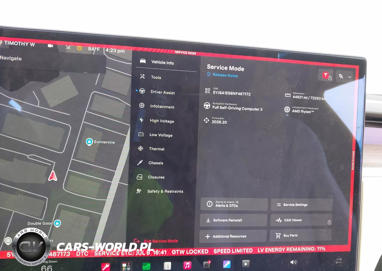 2022 Tesla Model S Dual Motor All-Wheel Drive VIN:5YJSA1E56NF467173 - 7