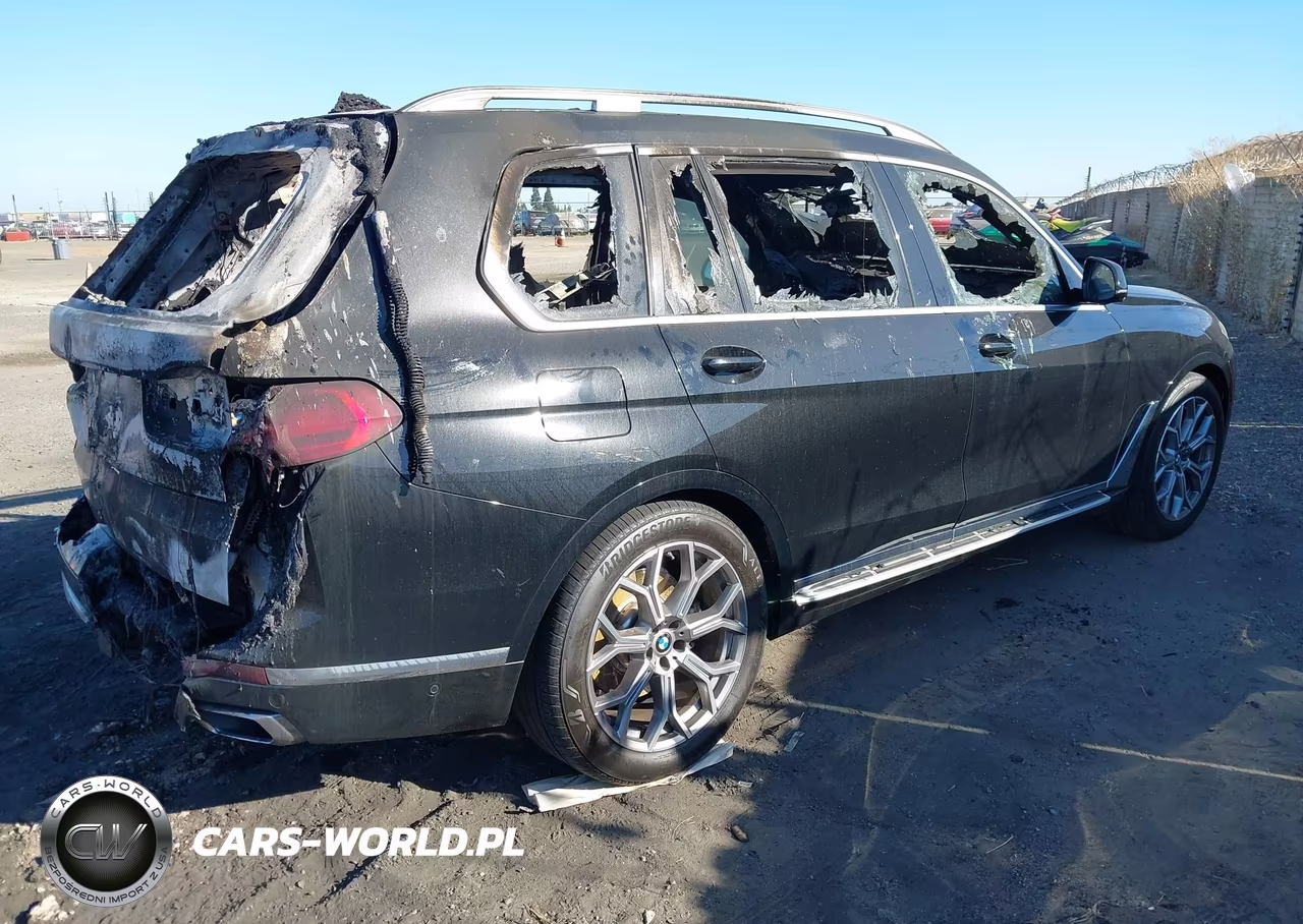 2021 BMW X7 xDrive40I VIN:5UXCW2C01M9G78567 - 4