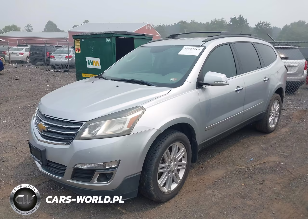 2015 Chevrolet Traverse Lt VIN:1GNKRGKD8FJ294944 - 2