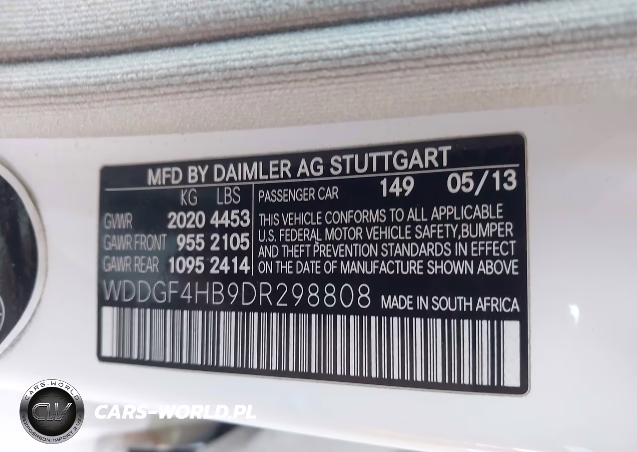 2013 Mercedes-Benz C 250 Sport VIN:WDDGF4HB9DR298808 - 9