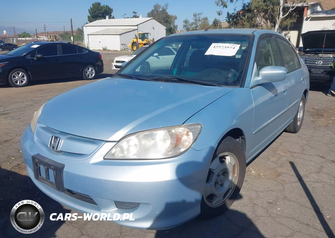2005 Honda Civic Hybrid VIN:JHMES96615S009008 - 2