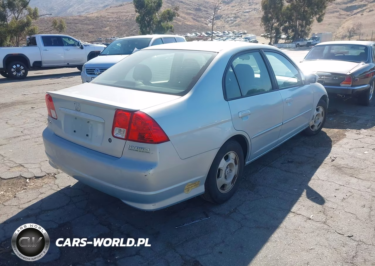 2005 Honda Civic Hybrid VIN:JHMES96615S009008 - 4