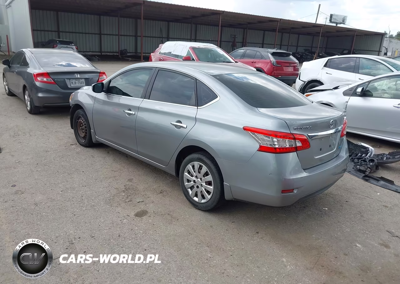 2014 Nissan Sentra Sv VIN:3N1AB7APXEY266595 - 3