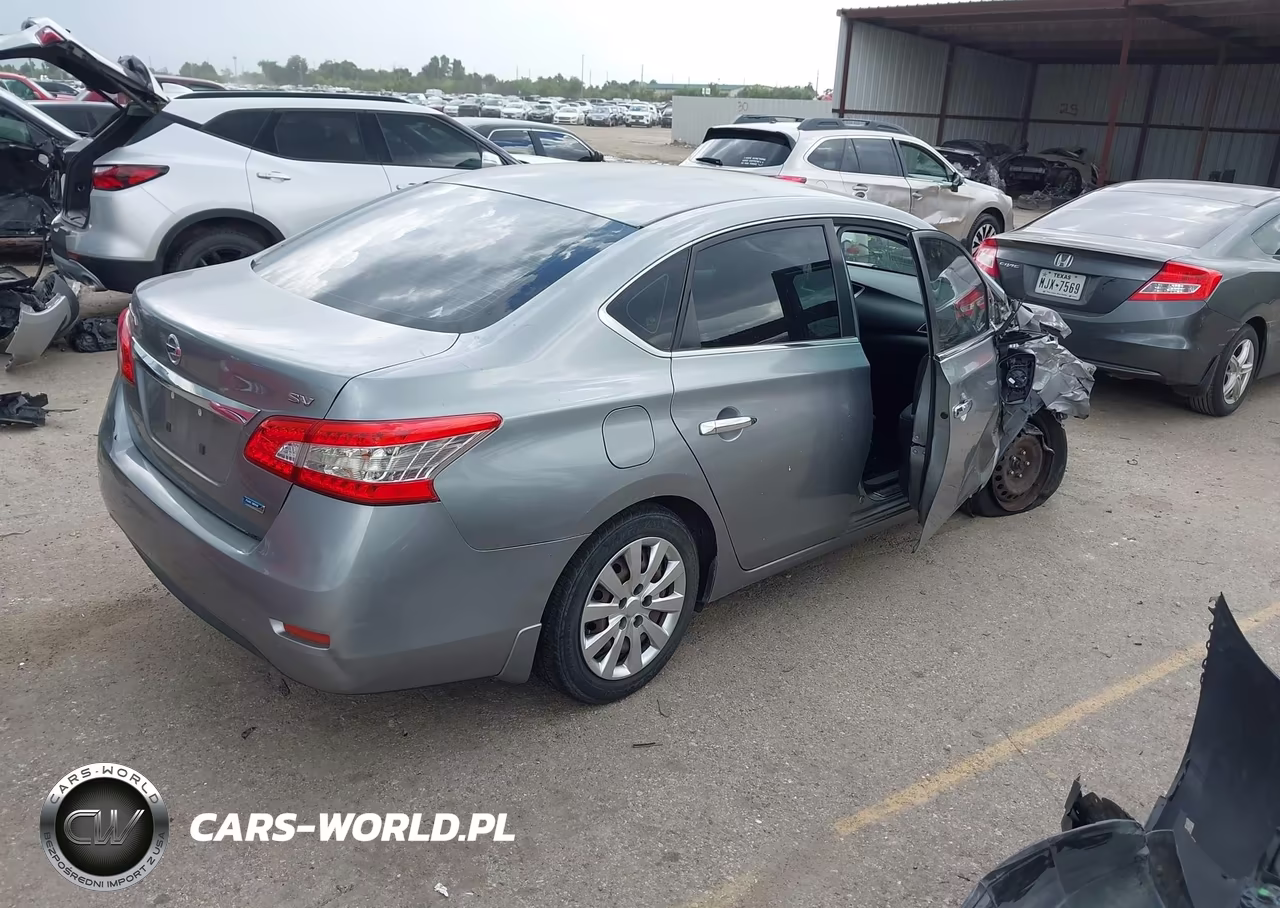 2014 Nissan Sentra Sv VIN:3N1AB7APXEY266595 - 4
