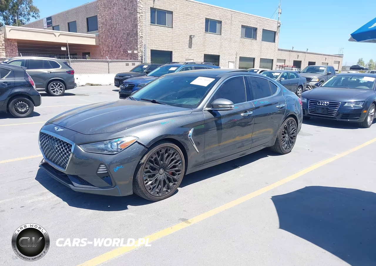 2019 Genesis G70 3.3T Advanced VIN:KMTG34LE0KU034716 - 2